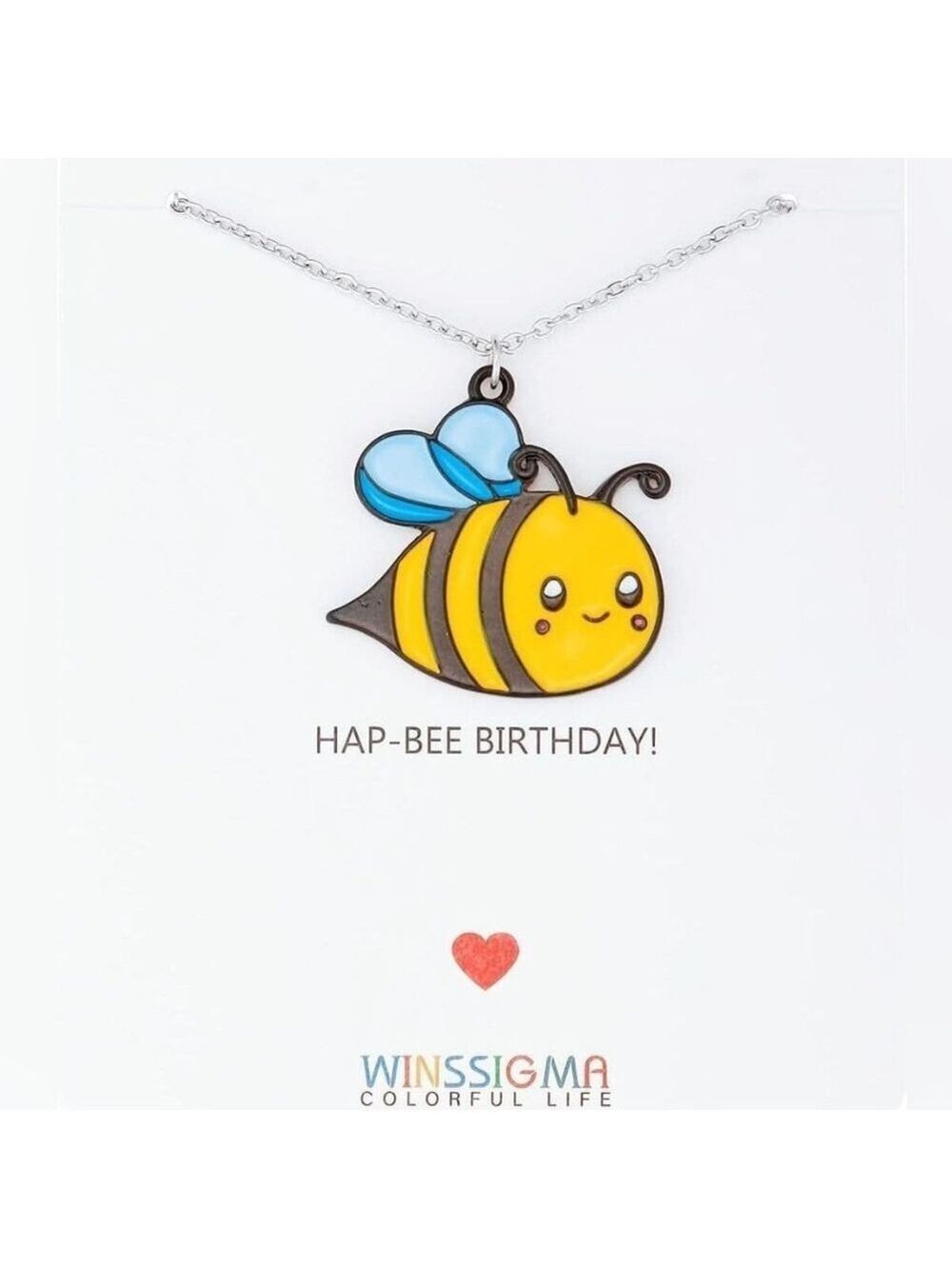 Winssigma Bee Pendant Necklace